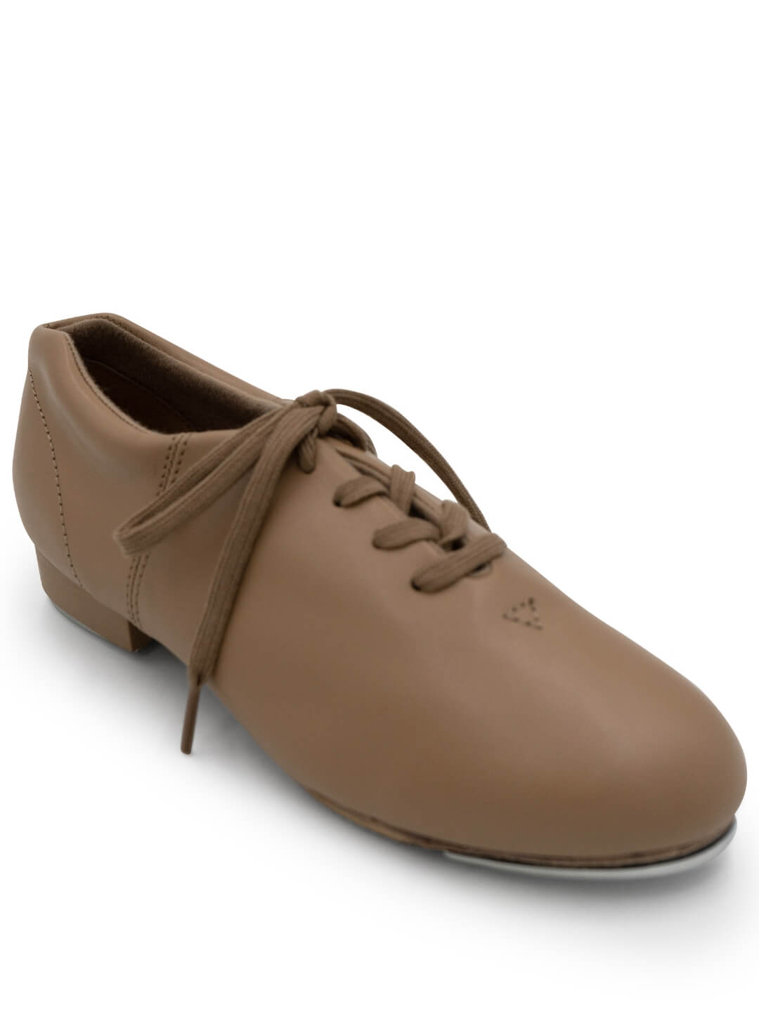 Fluid tap shoe with a sleek design and durable sole - tan
